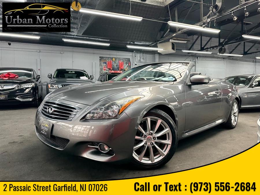 2013 Infiniti G37 Convertible Base, available for sale in Garfield, New Jersey | Urban Motors Collection. Garfield, New Jersey