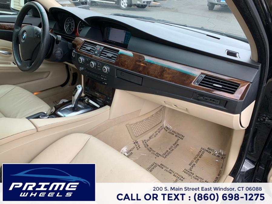 2009 BMW 5 Series 4dr Sdn 535i RWD, available for sale in East Windsor, Connecticut | Prime Wheels. East Windsor, Connecticut 2009 BMW 5 Series 4dr Sdn 535i RWD, available for sale in East Windsor, Connecticut | Prime Wheels. East Windsor, Connecticut