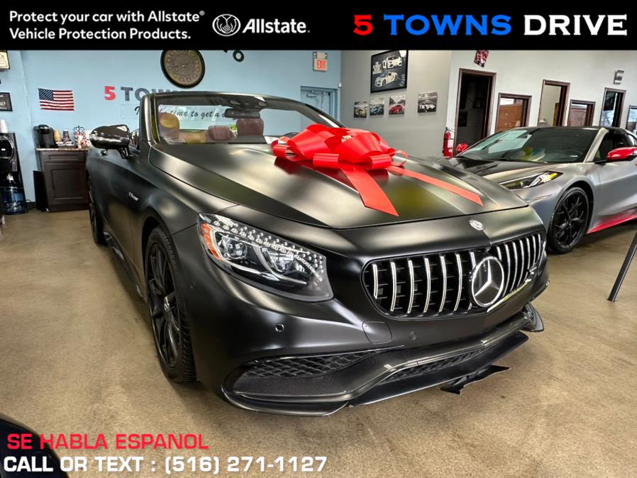 2017 Mercedes-Benz S-Class AMG S 63 4MATIC Cabriolet, available for sale in Inwood, New York | 5 Towns Drive. Inwood, New York