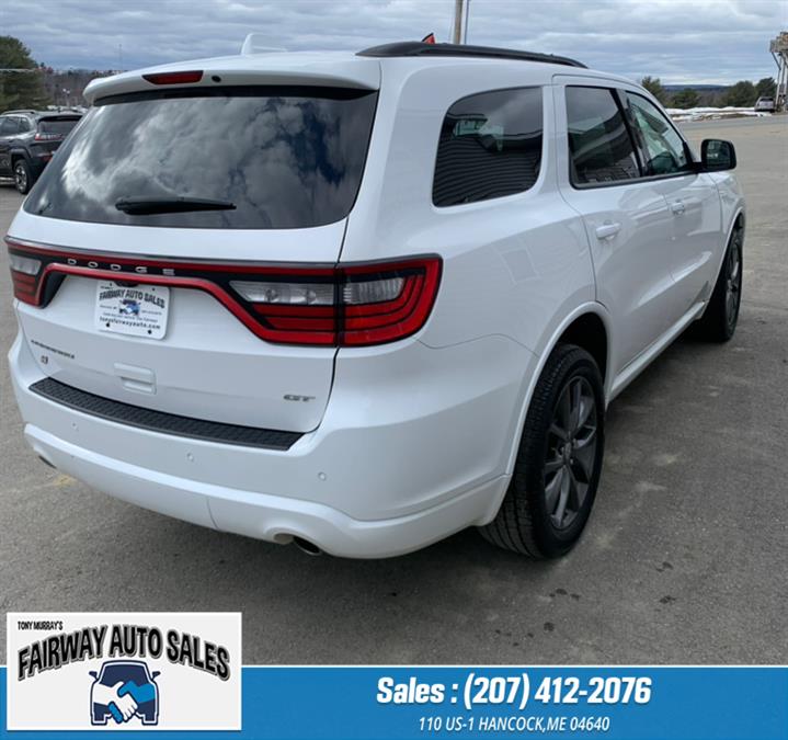 2018 Dodge Durango GT GT AWD, available for sale in Hancock, Maine | Fairway Auto Sales. Hancock, Maine 2018 Dodge Durango GT GT AWD, available for sale in Hancock, Maine | Fairway Auto Sales. Hancock, Maine