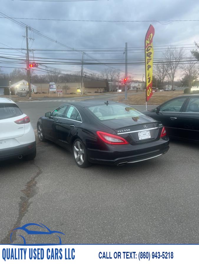 2013 Mercedes-Benz CLS-Class 4dr Sdn CLS550 4MATIC, available for sale in Wallingford, Connecticut | Quality Used Cars LLC. Wallingford, Connecticut