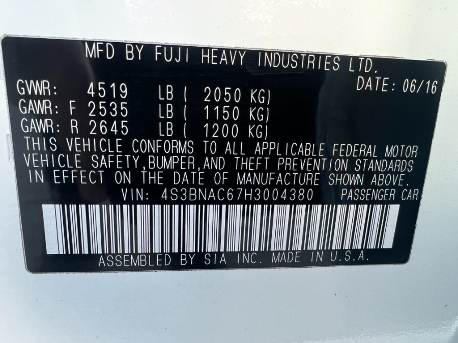 2017 Subaru Legacy 2.5i Premium, available for sale in Bristol, Connecticut | Bristol Auto Center LLC. Bristol, Connecticut 2017 Subaru Legacy 2.5i Premium, available for sale in Bristol, Connecticut | Bristol Auto Center LLC. Bristol, Connecticut