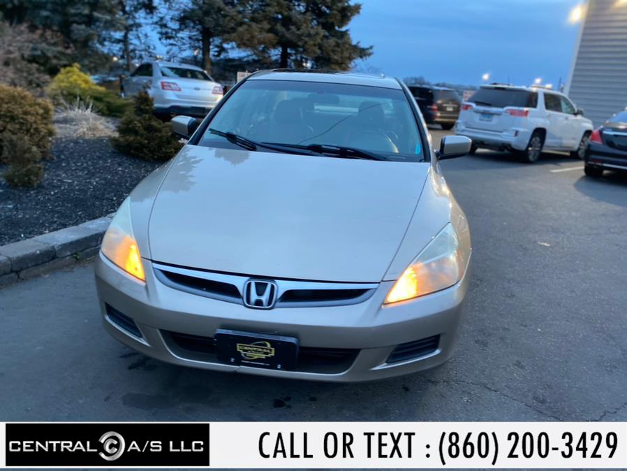 2007 Honda Accord Sdn 4dr V6 AT EX-L, available for sale in East Windsor, Connecticut | Central A/S LLC. East Windsor, Connecticut 2007 Honda Accord Sdn 4dr V6 AT EX-L, available for sale in East Windsor, Connecticut | Central A/S LLC. East Windsor, Connecticut