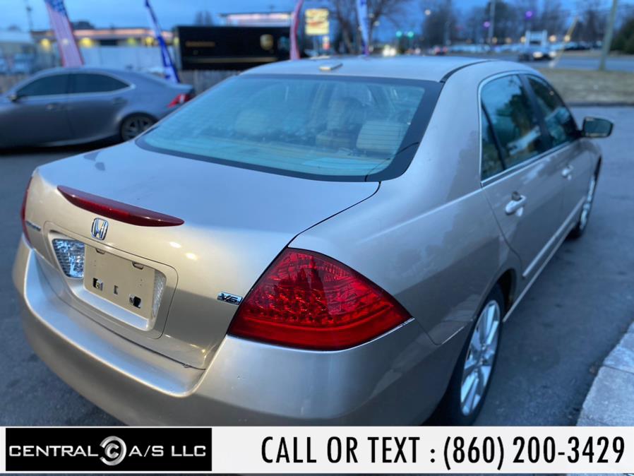 2007 Honda Accord Sdn 4dr V6 AT EX-L, available for sale in East Windsor, Connecticut | Central A/S LLC. East Windsor, Connecticut 2007 Honda Accord Sdn 4dr V6 AT EX-L, available for sale in East Windsor, Connecticut | Central A/S LLC. East Windsor, Connecticut