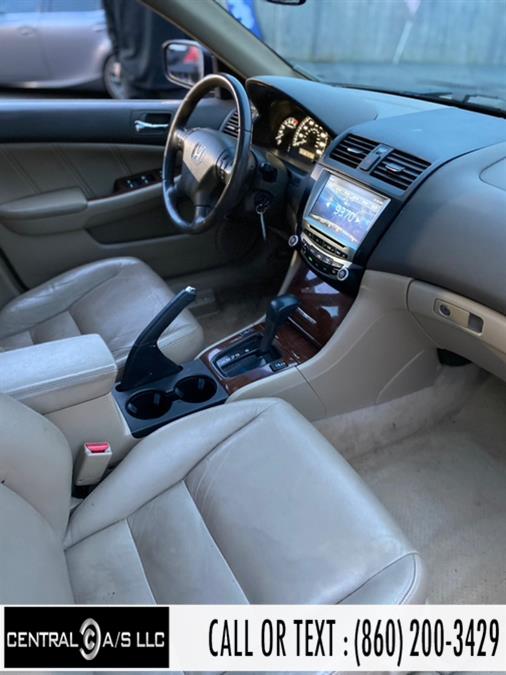 2007 Honda Accord Sdn 4dr V6 AT EX-L, available for sale in East Windsor, Connecticut | Central A/S LLC. East Windsor, Connecticut 2007 Honda Accord Sdn 4dr V6 AT EX-L, available for sale in East Windsor, Connecticut | Central A/S LLC. East Windsor, Connecticut