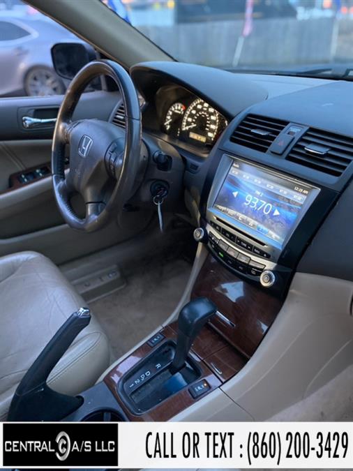 2007 Honda Accord Sdn 4dr V6 AT EX-L, available for sale in East Windsor, Connecticut | Central A/S LLC. East Windsor, Connecticut 2007 Honda Accord Sdn 4dr V6 AT EX-L, available for sale in East Windsor, Connecticut | Central A/S LLC. East Windsor, Connecticut