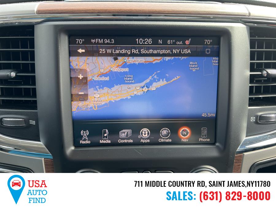 2014 Ram 1500 4WD Crew Cab 149" Laramie, available for sale in Saint James, New York | USA Auto Find. Saint James, New York 2014 Ram 1500 4WD Crew Cab 149" Laramie, available for sale in Saint James, New York | USA Auto Find. Saint James, New York
