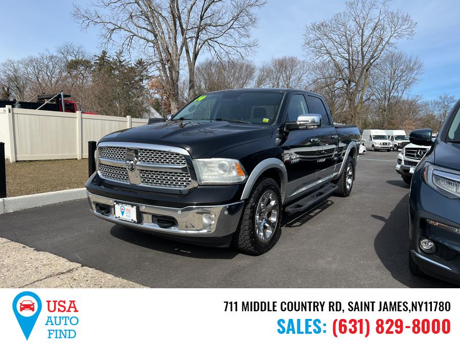 2014 Ram 1500 4WD Crew Cab 149" Laramie, available for sale in Saint James, New York | USA Auto Find. Saint James, New York 2014 Ram 1500 4WD Crew Cab 149" Laramie, available for sale in Saint James, New York | USA Auto Find. Saint James, New York