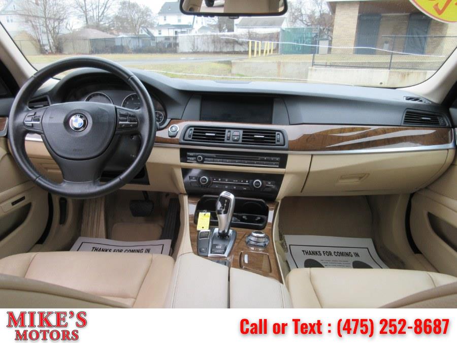 2012 BMW 5 Series 4dr Sdn 535i RWD, available for sale in Stratford, Connecticut | Mike's Motors LLC. Stratford, Connecticut 2012 BMW 5 Series 4dr Sdn 535i RWD, available for sale in Stratford, Connecticut | Mike's Motors LLC. Stratford, Connecticut