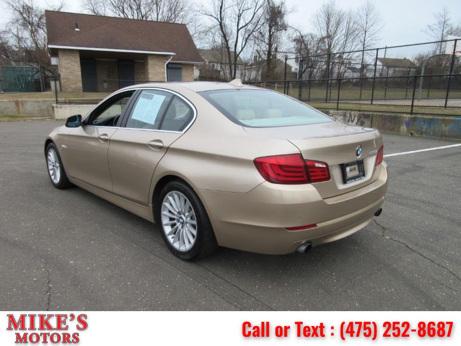 2012 BMW 5 Series 4dr Sdn 535i RWD, available for sale in Stratford, Connecticut | Mike's Motors LLC. Stratford, Connecticut 2012 BMW 5 Series 4dr Sdn 535i RWD, available for sale in Stratford, Connecticut | Mike's Motors LLC. Stratford, Connecticut