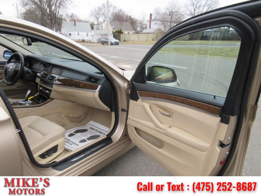 2012 BMW 5 Series 4dr Sdn 535i RWD, available for sale in Stratford, Connecticut | Mike's Motors LLC. Stratford, Connecticut 2012 BMW 5 Series 4dr Sdn 535i RWD, available for sale in Stratford, Connecticut | Mike's Motors LLC. Stratford, Connecticut