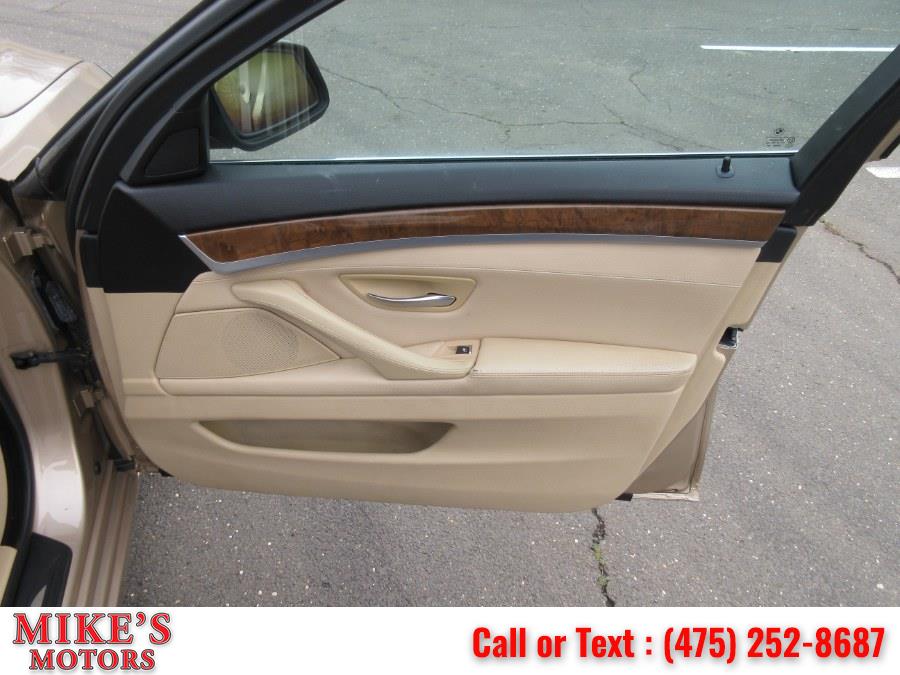 2012 BMW 5 Series 4dr Sdn 535i RWD, available for sale in Stratford, Connecticut | Mike's Motors LLC. Stratford, Connecticut 2012 BMW 5 Series 4dr Sdn 535i RWD, available for sale in Stratford, Connecticut | Mike's Motors LLC. Stratford, Connecticut