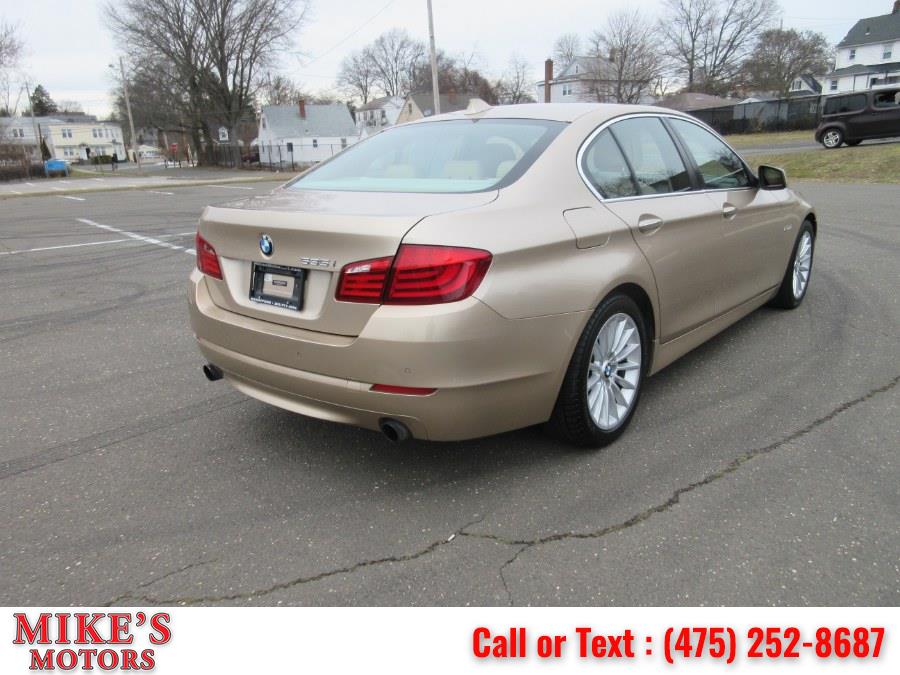 2012 BMW 5 Series 4dr Sdn 535i RWD, available for sale in Stratford, Connecticut | Mike's Motors LLC. Stratford, Connecticut 2012 BMW 5 Series 4dr Sdn 535i RWD, available for sale in Stratford, Connecticut | Mike's Motors LLC. Stratford, Connecticut