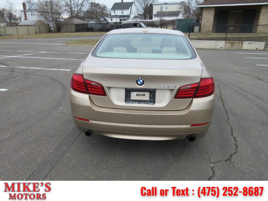 2012 BMW 5 Series 4dr Sdn 535i RWD, available for sale in Stratford, Connecticut | Mike's Motors LLC. Stratford, Connecticut 2012 BMW 5 Series 4dr Sdn 535i RWD, available for sale in Stratford, Connecticut | Mike's Motors LLC. Stratford, Connecticut