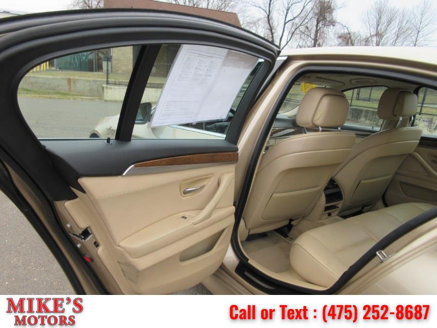 2012 BMW 5 Series 4dr Sdn 535i RWD, available for sale in Stratford, Connecticut | Mike's Motors LLC. Stratford, Connecticut 2012 BMW 5 Series 4dr Sdn 535i RWD, available for sale in Stratford, Connecticut | Mike's Motors LLC. Stratford, Connecticut