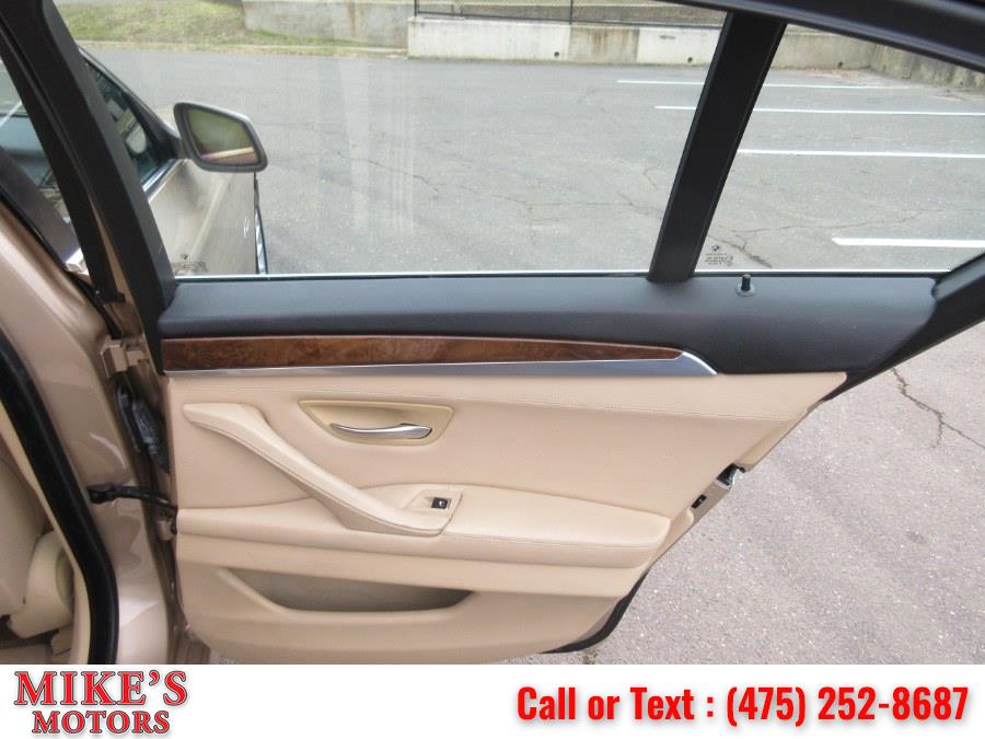 2012 BMW 5 Series 4dr Sdn 535i RWD, available for sale in Stratford, Connecticut | Mike's Motors LLC. Stratford, Connecticut 2012 BMW 5 Series 4dr Sdn 535i RWD, available for sale in Stratford, Connecticut | Mike's Motors LLC. Stratford, Connecticut