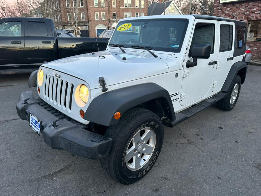 2011 Jeep Wrangler Unlimited 4WD 4dr Sport, available for sale in New Britain, Connecticut | Central Auto Sales & Service. New Britain, Connecticut 2011 Jeep Wrangler Unlimited 4WD 4dr Sport, available for sale in New Britain, Connecticut | Central Auto Sales & Service. New Britain, Connecticut