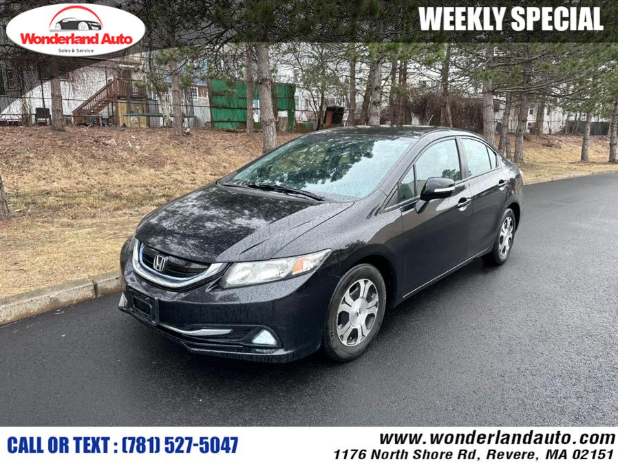2013 Honda Civic Hybrid 4dr Sdn L4 CVT, available for sale in Revere, Massachusetts | Wonderland Auto. Revere, Massachusetts 2013 Honda Civic Hybrid 4dr Sdn L4 CVT, available for sale in Revere, Massachusetts | Wonderland Auto. Revere, Massachusetts
