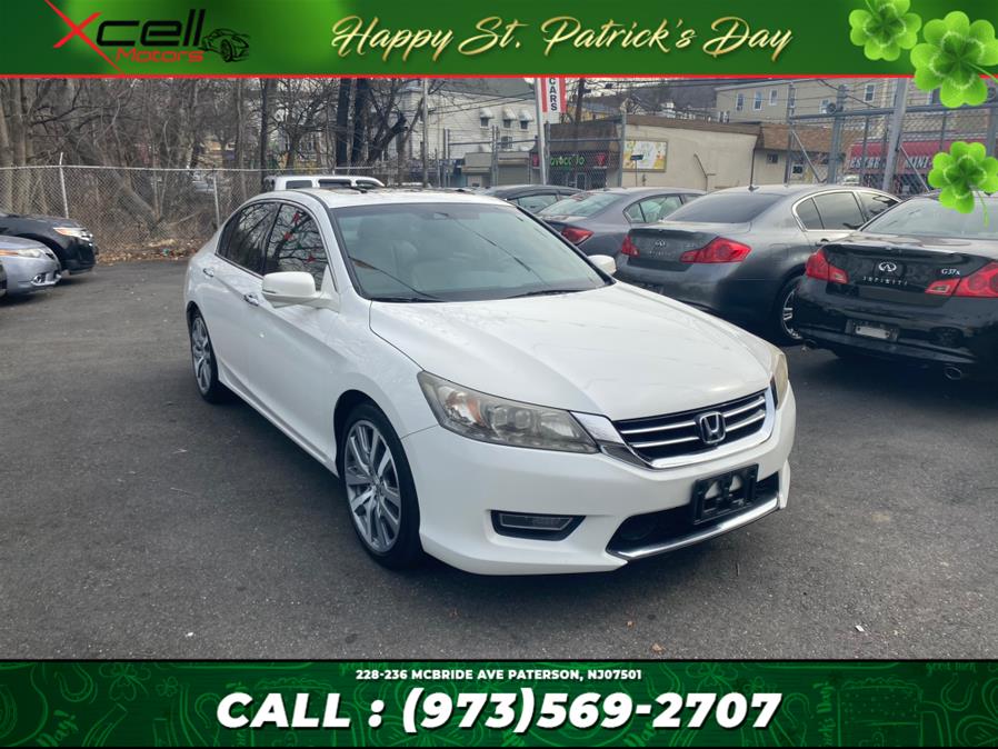 2013 Honda Accord V6 Touring 4dr V6 Auto Touring, available for sale in Paterson, New Jersey | Xcell Motors LLC. Paterson, New Jersey