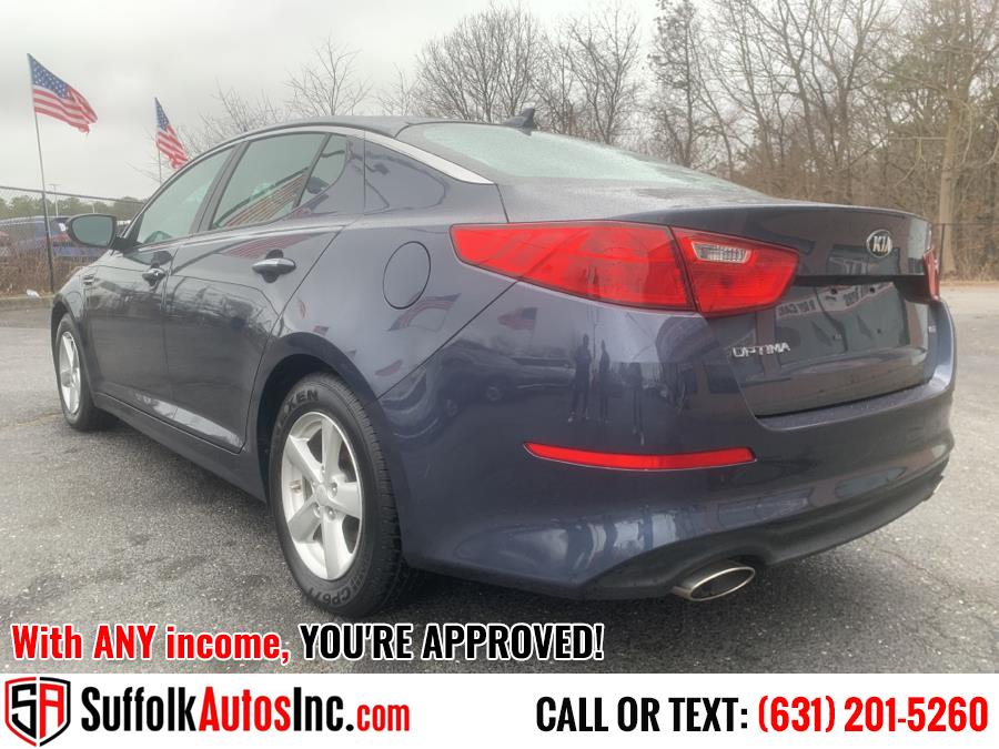 2015 Kia Optima 4dr Sdn LX, available for sale in Medford, New York | Suffolk Autos Inc. Medford, New York 2015 Kia Optima 4dr Sdn LX, available for sale in Medford, New York | Suffolk Autos Inc. Medford, New York