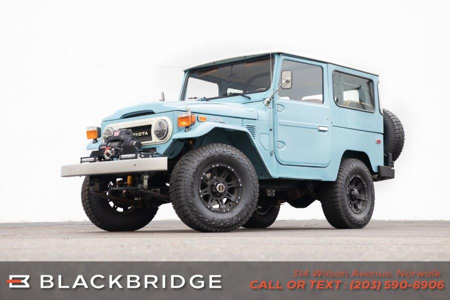 1978 Toyota Land Cruiser FJ40, available for sale in Norwalk, Connecticut | Black Bridge Motors, LLC. Norwalk, Connecticut