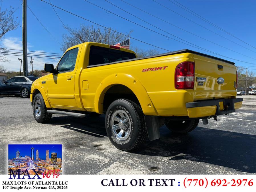 2006 Ford Ranger Reg Cab 112" WB Sport, available for sale in Newnan, Georgia | Max Lots of Atlanta LLC. Newnan, Georgia 2006 Ford Ranger Reg Cab 112" WB Sport, available for sale in Newnan, Georgia | Max Lots of Atlanta LLC. Newnan, Georgia
