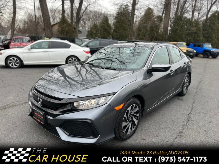 2017 Honda Civic Hatchback LX CVT, available for sale in Butler, New Jersey | The Car House. Butler, New Jersey 2017 Honda Civic Hatchback LX CVT, available for sale in Butler, New Jersey | The Car House. Butler, New Jersey
