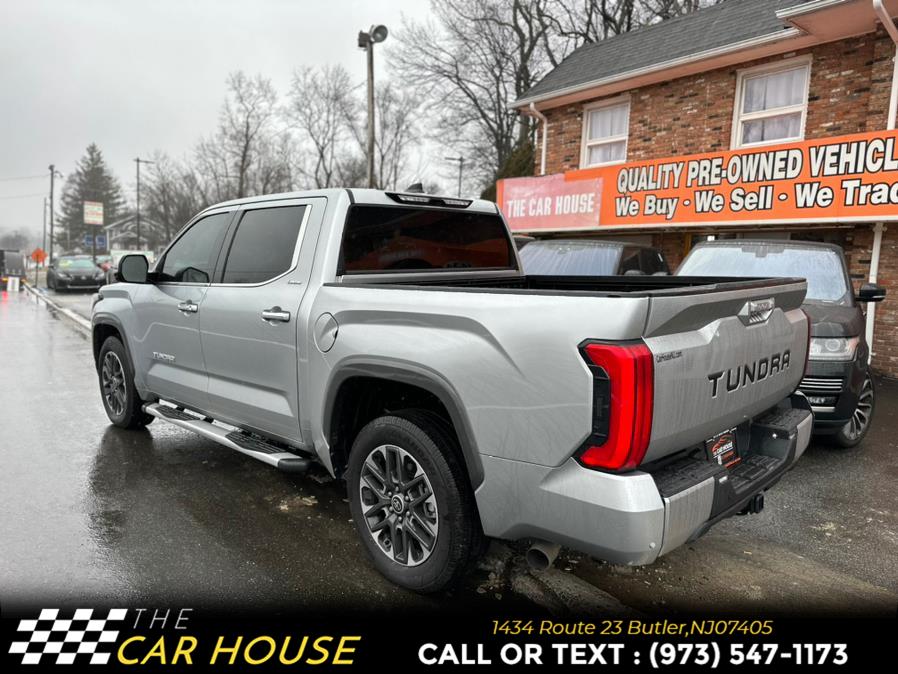 2022 Toyota Tundra 2WD Limited CrewMax 5.5'' Bed (Natl), available for sale in Butler, New Jersey | The Car House. Butler, New Jersey 2022 Toyota Tundra 2WD Limited CrewMax 5.5'' Bed (Natl), available for sale in Butler, New Jersey | The Car House. Butler, New Jersey