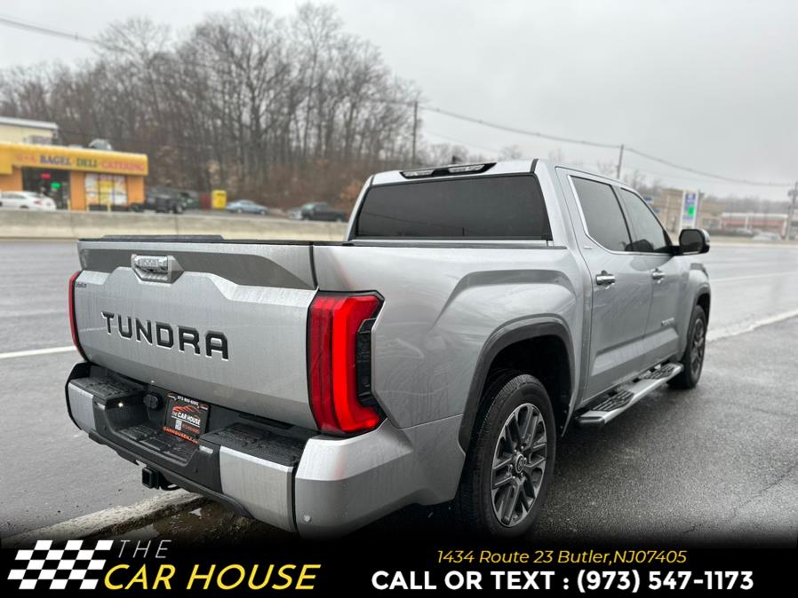 2022 Toyota Tundra 2WD Limited CrewMax 5.5'' Bed (Natl), available for sale in Butler, New Jersey | The Car House. Butler, New Jersey 2022 Toyota Tundra 2WD Limited CrewMax 5.5'' Bed (Natl), available for sale in Butler, New Jersey | The Car House. Butler, New Jersey
