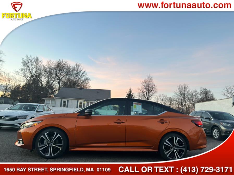 2021 Nissan Sentra SR CVT, available for sale in Springfield, Massachusetts | Fortuna Auto Sales Inc.. Springfield, Massachusetts