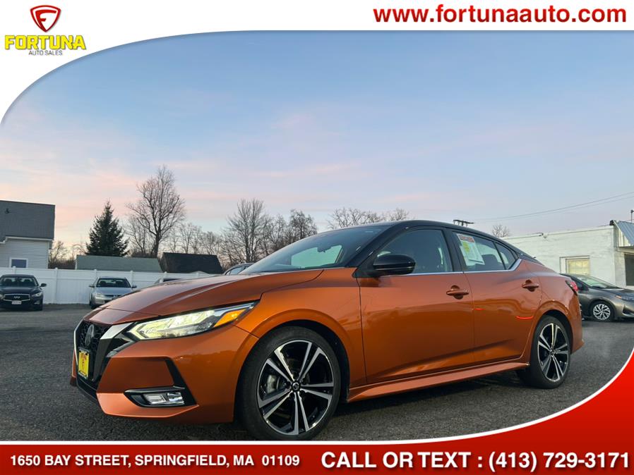 2021 Nissan Sentra SR CVT, available for sale in Springfield, Massachusetts | Fortuna Auto Sales Inc.. Springfield, Massachusetts