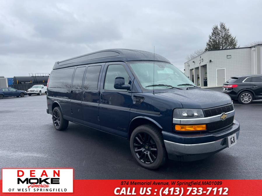 2022 Chevrolet Express Explorer High Top Conversion Van RWD 2500 155", available for sale in W Springfield, Massachusetts | Dean Moke America of West Springfield. W Springfield, Massachusetts 2022 Chevrolet Express Explorer High Top Conversion Van RWD 2500 155", available for sale in W Springfield, Massachusetts | Dean Moke America of West Springfield. W Springfield, Massachusetts