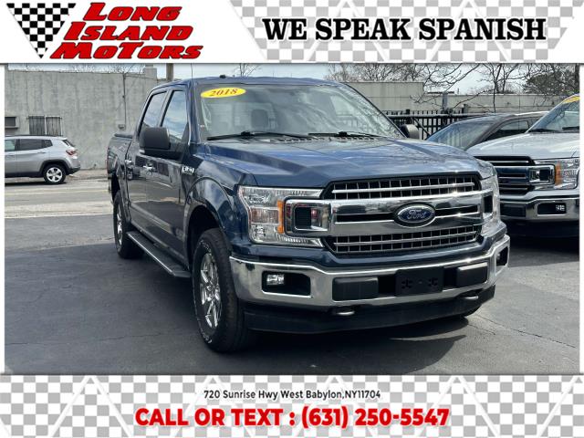2018 Ford F-150 XLT 4WD SuperCrew 5.5'' Box, available for sale in West Babylon, New York | Long Island Motors. West Babylon, New York 2018 Ford F-150 XLT 4WD SuperCrew 5.5'' Box, available for sale in West Babylon, New York | Long Island Motors. West Babylon, New York