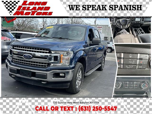 2018 Ford F-150 XLT 4WD SuperCrew 5.5'' Box, available for sale in West Babylon, New York | Long Island Motors. West Babylon, New York