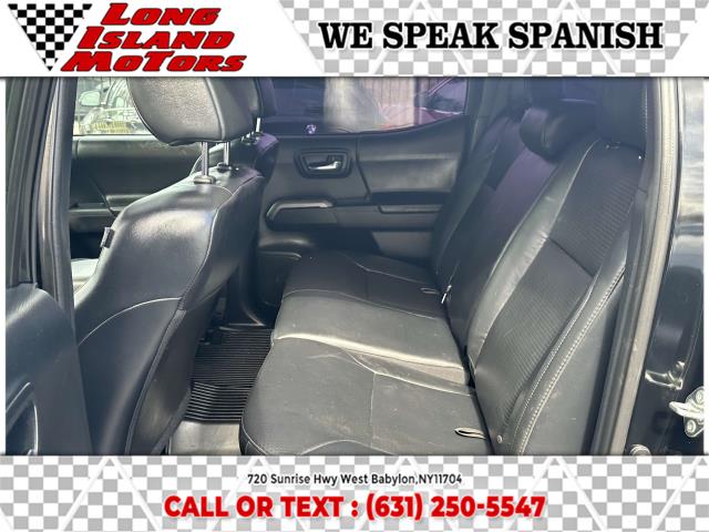 2018 Toyota Tacoma Limited Double Cab 5'' Bed V6 4x4 AT (Natl), available for sale in West Babylon, New York | Long Island Motors. West Babylon, New York 2018 Toyota Tacoma Limited Double Cab 5'' Bed V6 4x4 AT (Natl), available for sale in West Babylon, New York | Long Island Motors. West Babylon, New York