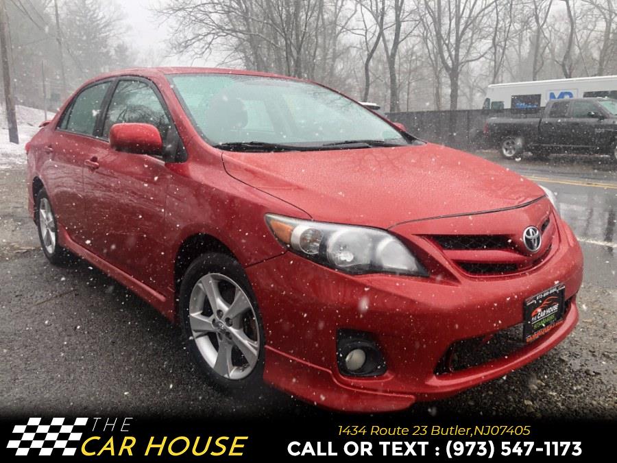2013 Toyota Corolla 4dr Sdn Auto S (Natl), available for sale in Butler, New Jersey | The Car House. Butler, New Jersey