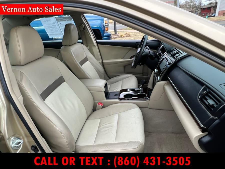 2012 Toyota Camry 4dr Sdn V6 Auto XLE (Natl), available for sale in Manchester, Connecticut | Vernon Auto Sale & Service. Manchester, Connecticut 2012 Toyota Camry 4dr Sdn V6 Auto XLE (Natl), available for sale in Manchester, Connecticut | Vernon Auto Sale & Service. Manchester, Connecticut