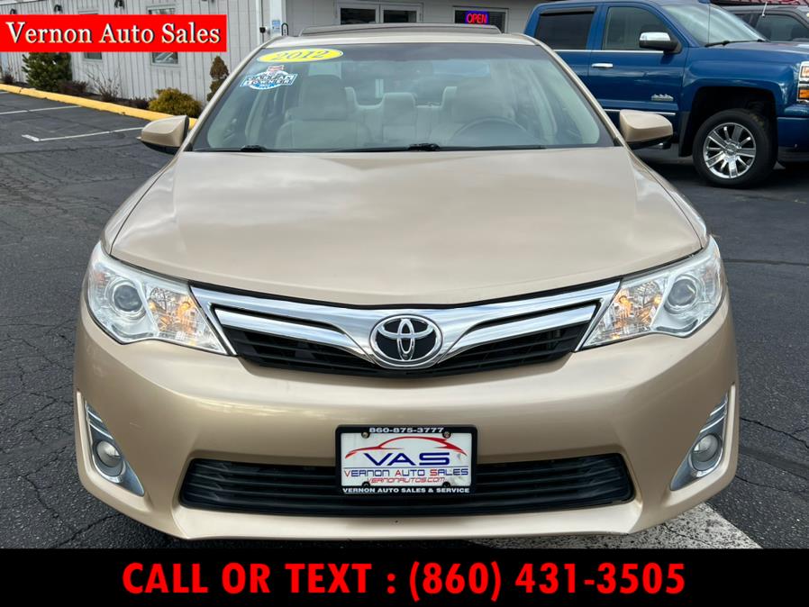 2012 Toyota Camry 4dr Sdn V6 Auto XLE (Natl), available for sale in Manchester, Connecticut | Vernon Auto Sale & Service. Manchester, Connecticut 2012 Toyota Camry 4dr Sdn V6 Auto XLE (Natl), available for sale in Manchester, Connecticut | Vernon Auto Sale & Service. Manchester, Connecticut