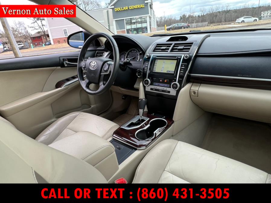 2012 Toyota Camry 4dr Sdn V6 Auto XLE (Natl), available for sale in Manchester, Connecticut | Vernon Auto Sale & Service. Manchester, Connecticut 2012 Toyota Camry 4dr Sdn V6 Auto XLE (Natl), available for sale in Manchester, Connecticut | Vernon Auto Sale & Service. Manchester, Connecticut