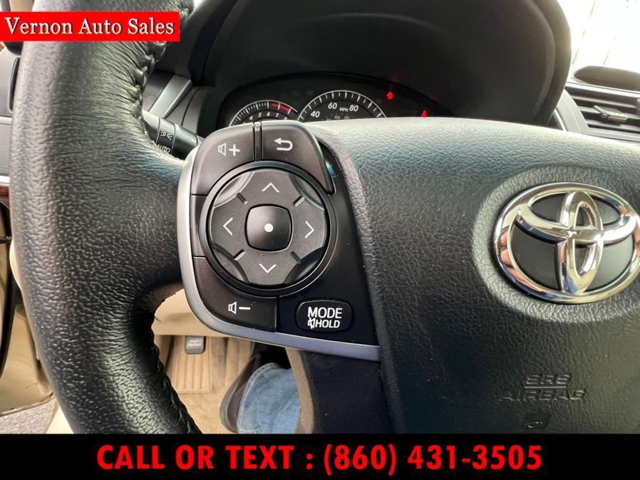 2012 Toyota Camry 4dr Sdn V6 Auto XLE (Natl), available for sale in Manchester, Connecticut | Vernon Auto Sale & Service. Manchester, Connecticut 2012 Toyota Camry 4dr Sdn V6 Auto XLE (Natl), available for sale in Manchester, Connecticut | Vernon Auto Sale & Service. Manchester, Connecticut