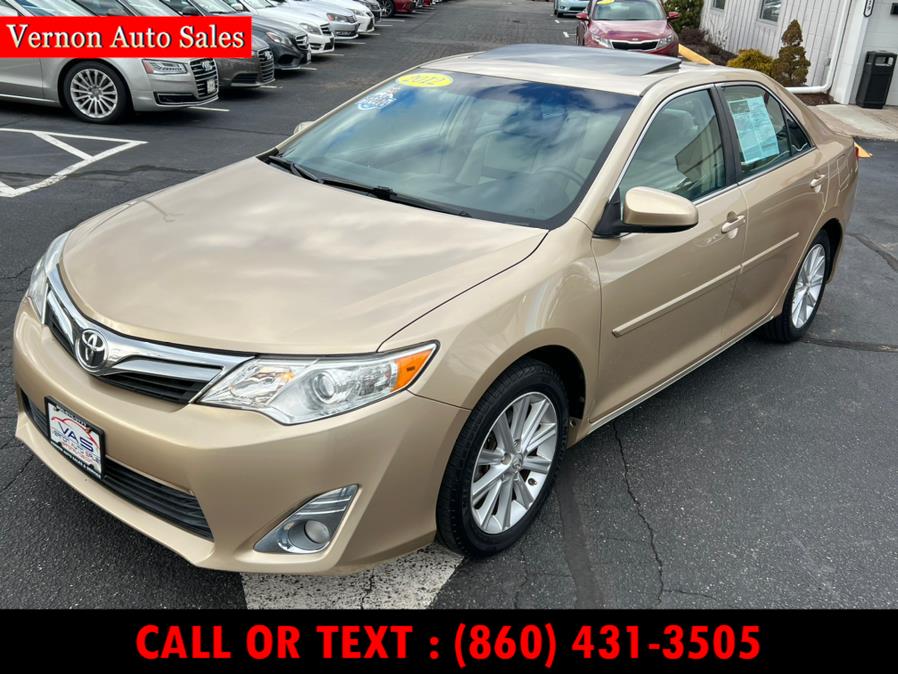 2012 Toyota Camry 4dr Sdn V6 Auto XLE (Natl), available for sale in Manchester, Connecticut | Vernon Auto Sale & Service. Manchester, Connecticut 2012 Toyota Camry 4dr Sdn V6 Auto XLE (Natl), available for sale in Manchester, Connecticut | Vernon Auto Sale & Service. Manchester, Connecticut