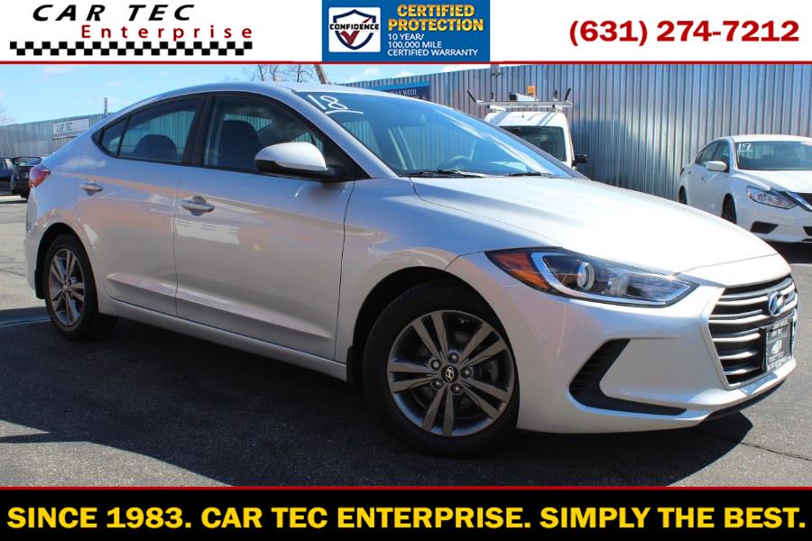 2018 Hyundai Elantra SEL 2.0L Auto SULEV (Alabama), available for sale in Deer Park, New York | Car Tec Enterprise Leasing & Sales LLC. Deer Park, New York