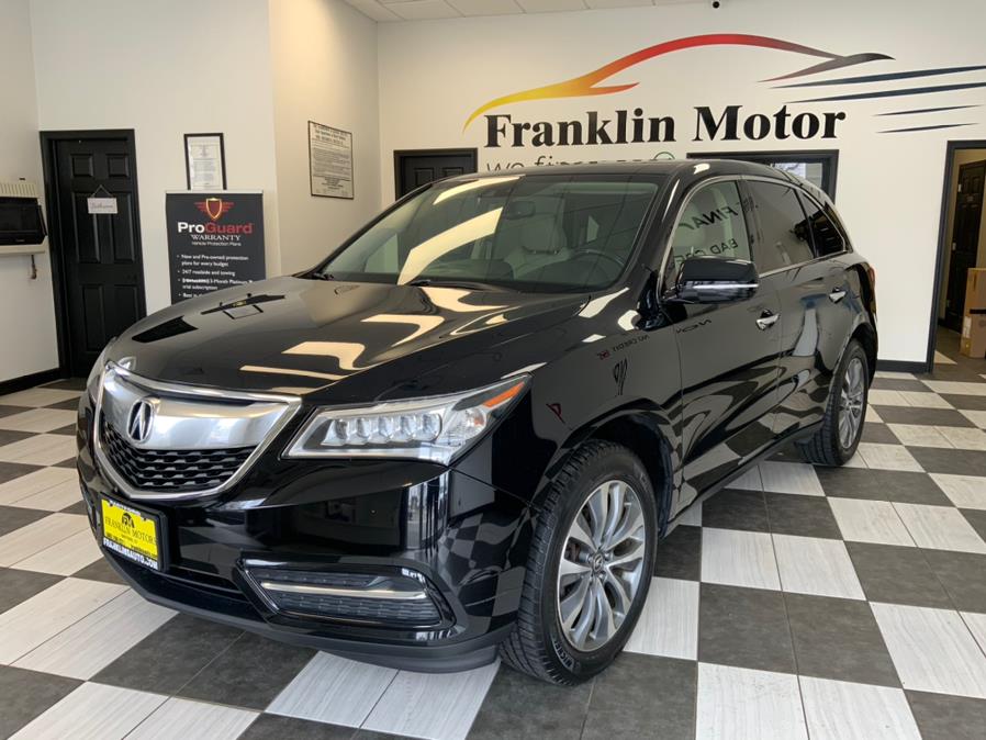 2015 Acura MDX SH-AWD 4dr Tech Pkg, available for sale in Hartford, Connecticut | Franklin Motors Auto Sales LLC. Hartford, Connecticut
