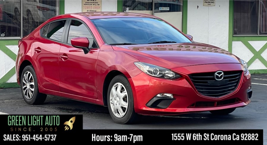 2015 Mazda Mazda3 4dr Sdn Auto i Sport, available for sale in Corona, California | Green Light Auto. Corona, California 2015 Mazda Mazda3 4dr Sdn Auto i Sport, available for sale in Corona, California | Green Light Auto. Corona, California