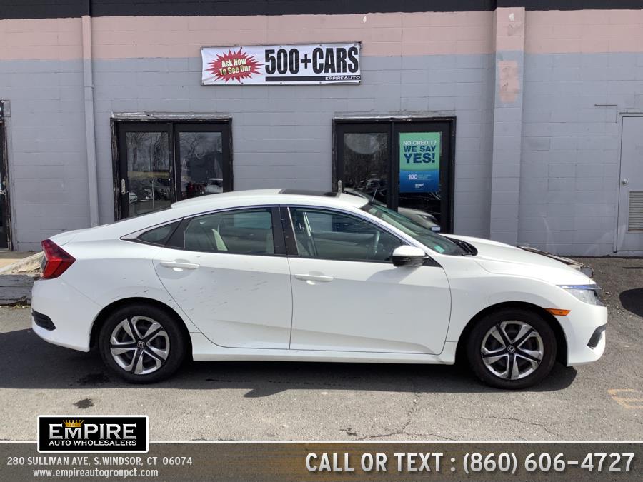 2016 Honda Civic Sedan 4dr CVT LX, available for sale in S.Windsor, Connecticut | Empire Auto Wholesalers. S.Windsor, Connecticut 2016 Honda Civic Sedan 4dr CVT LX, available for sale in S.Windsor, Connecticut | Empire Auto Wholesalers. S.Windsor, Connecticut