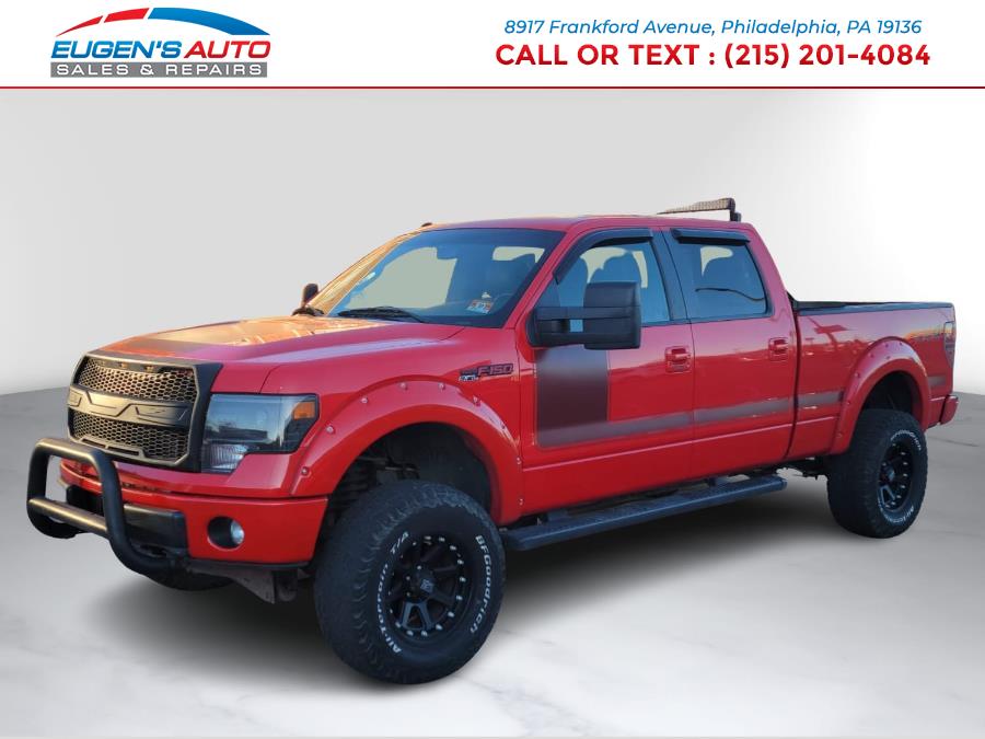 2013 Ford F-150 4WD SuperCrew 157" FX4, available for sale in Philadelphia, Pennsylvania | Eugen's Auto Sales & Repairs. Philadelphia, Pennsylvania