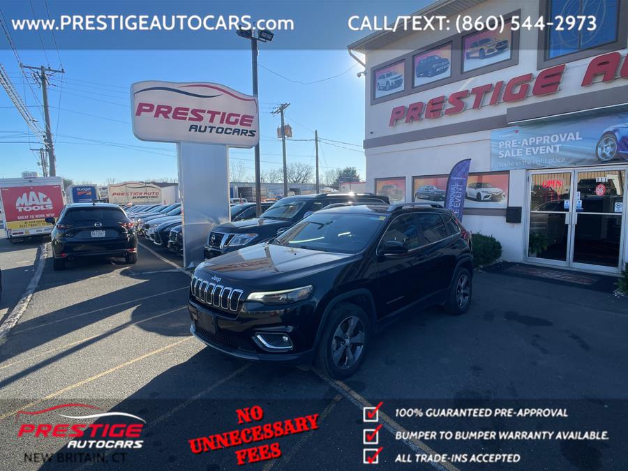 2019 Jeep Cherokee Limited, available for sale in New Britain, Connecticut | Prestige Auto Cars LLC. New Britain, Connecticut