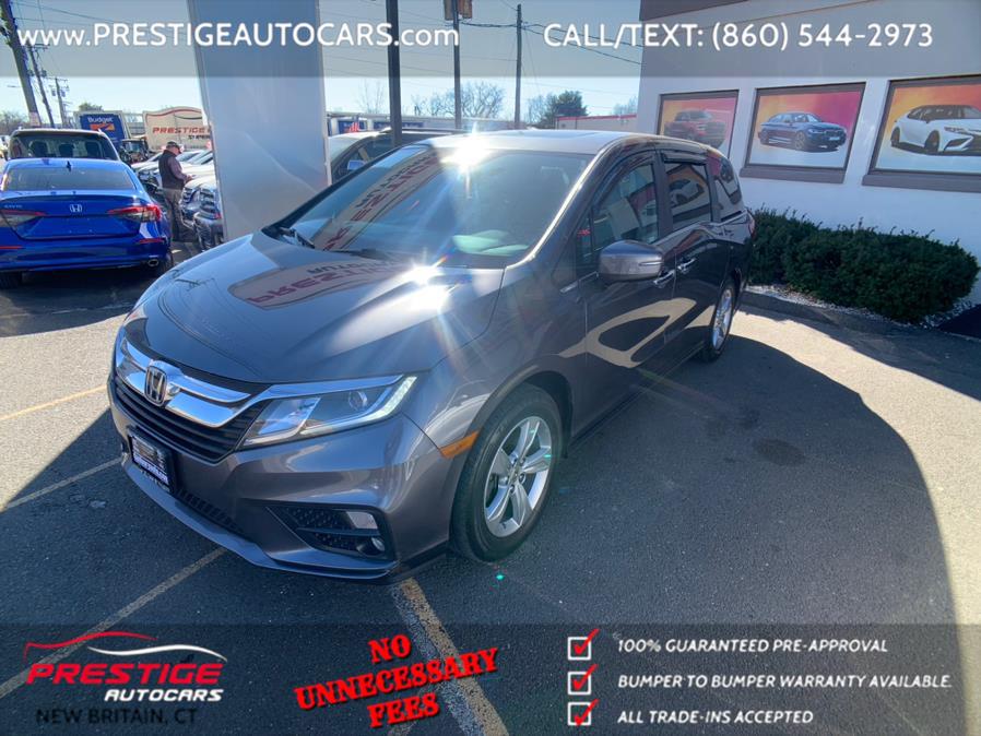 2018 Honda Odyssey EX-L, available for sale in New Britain, Connecticut | Prestige Auto Cars LLC. New Britain, Connecticut