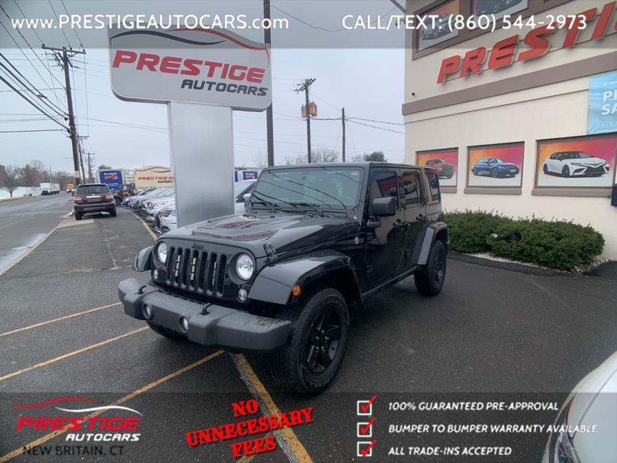 2015 Jeep Wrangler Unlimited Sahara, available for sale in Waterbury, Connecticut | Prestige Auto Superstore. Waterbury, Connecticut