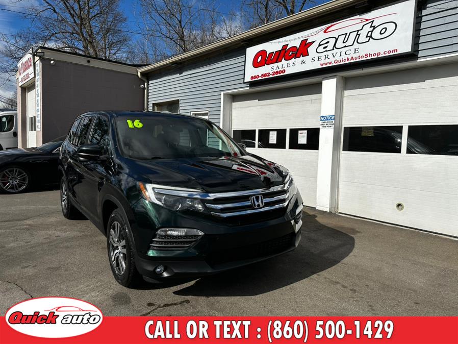 2016 Honda Pilot AWD 4dr EX-L w/RES, available for sale in Bristol, Connecticut | Quick Auto LLC. Bristol, Connecticut 2016 Honda Pilot AWD 4dr EX-L w/RES, available for sale in Bristol, Connecticut | Quick Auto LLC. Bristol, Connecticut
